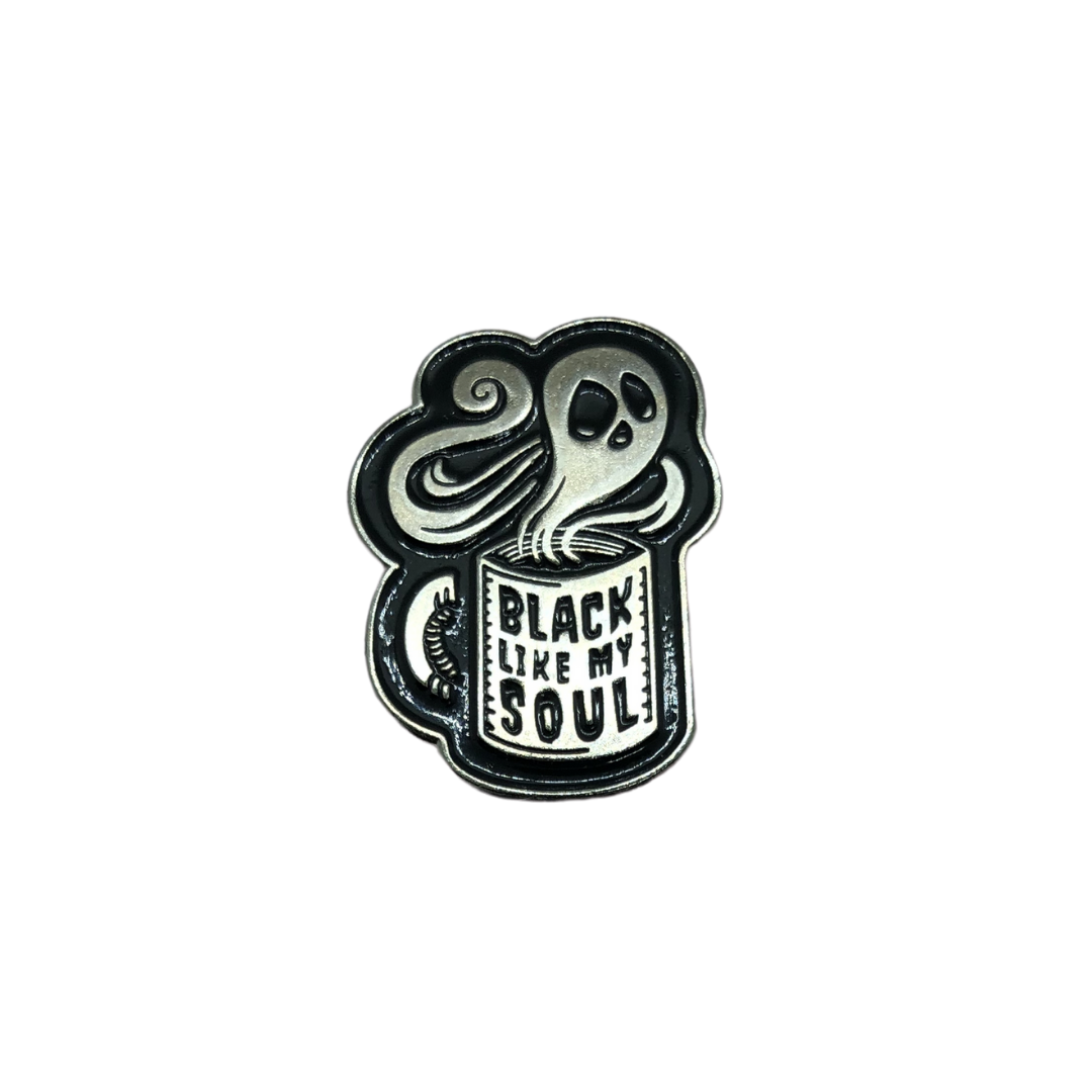 Black Like My Soul Pin
