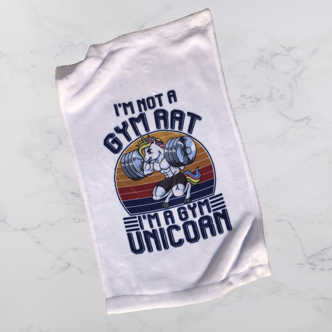 Unicorn Workout Towel