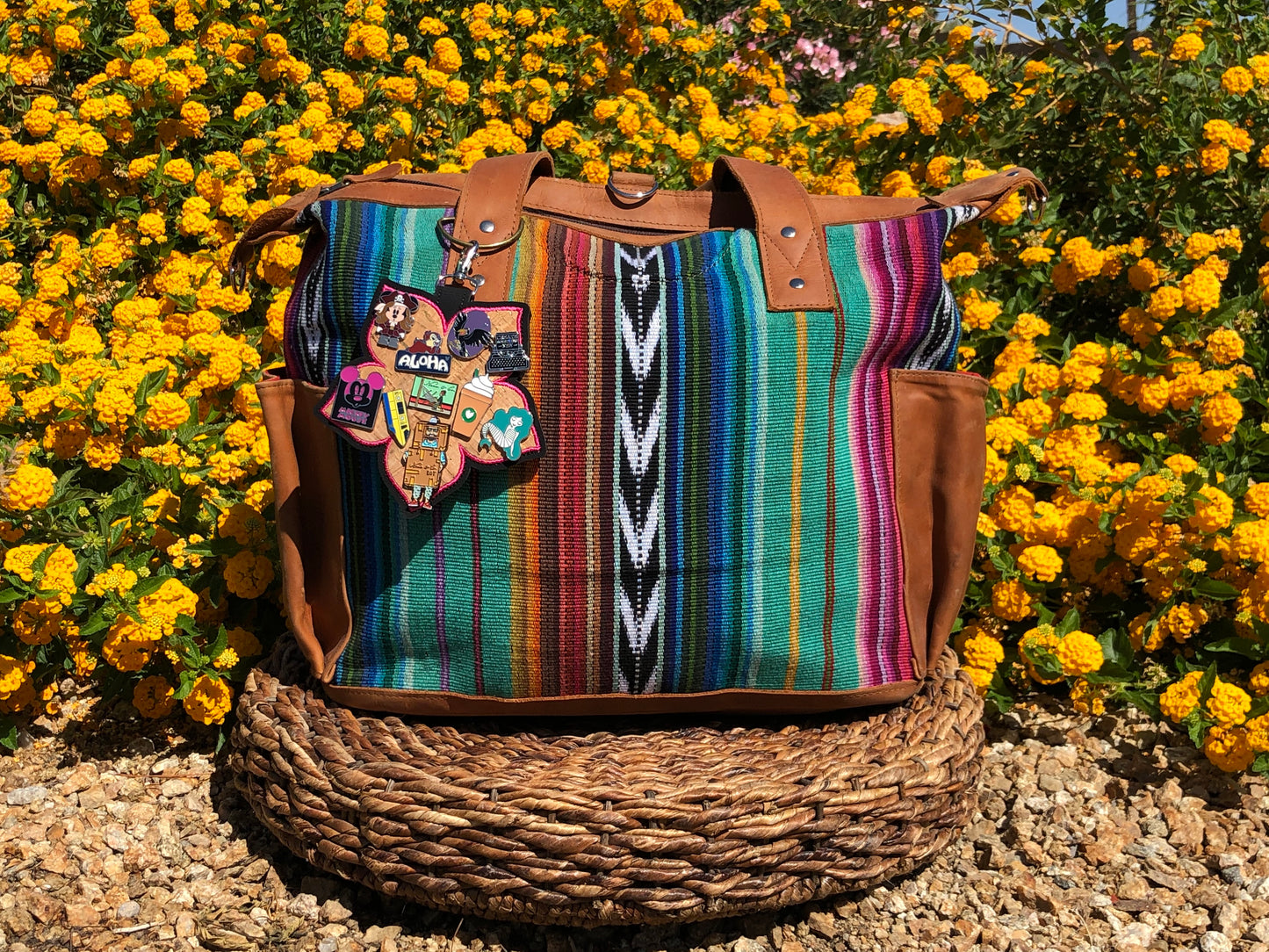 PinFlower Portable Pin Display
