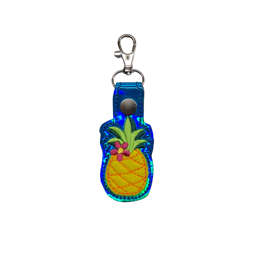 Pineapple with a Flower Fob