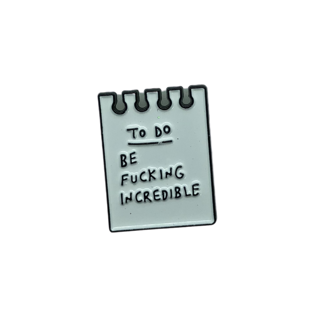 To Do List Pin