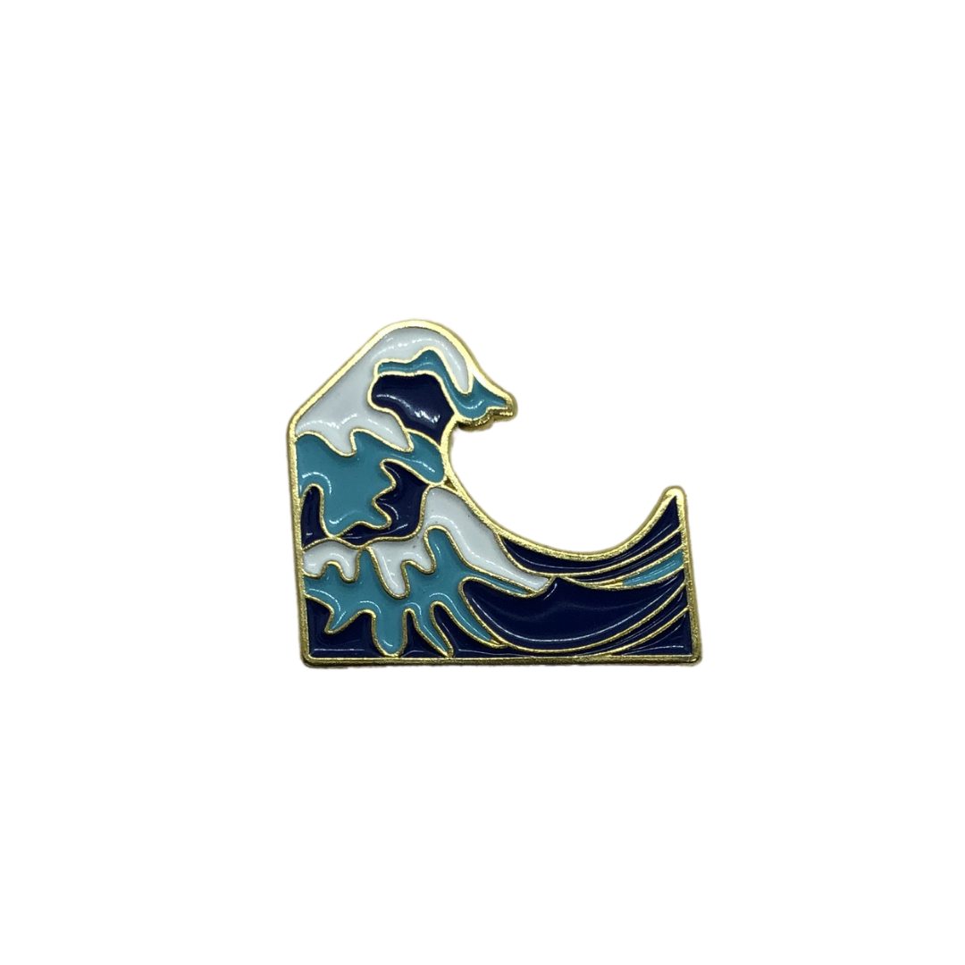 Ocean Waves Pin