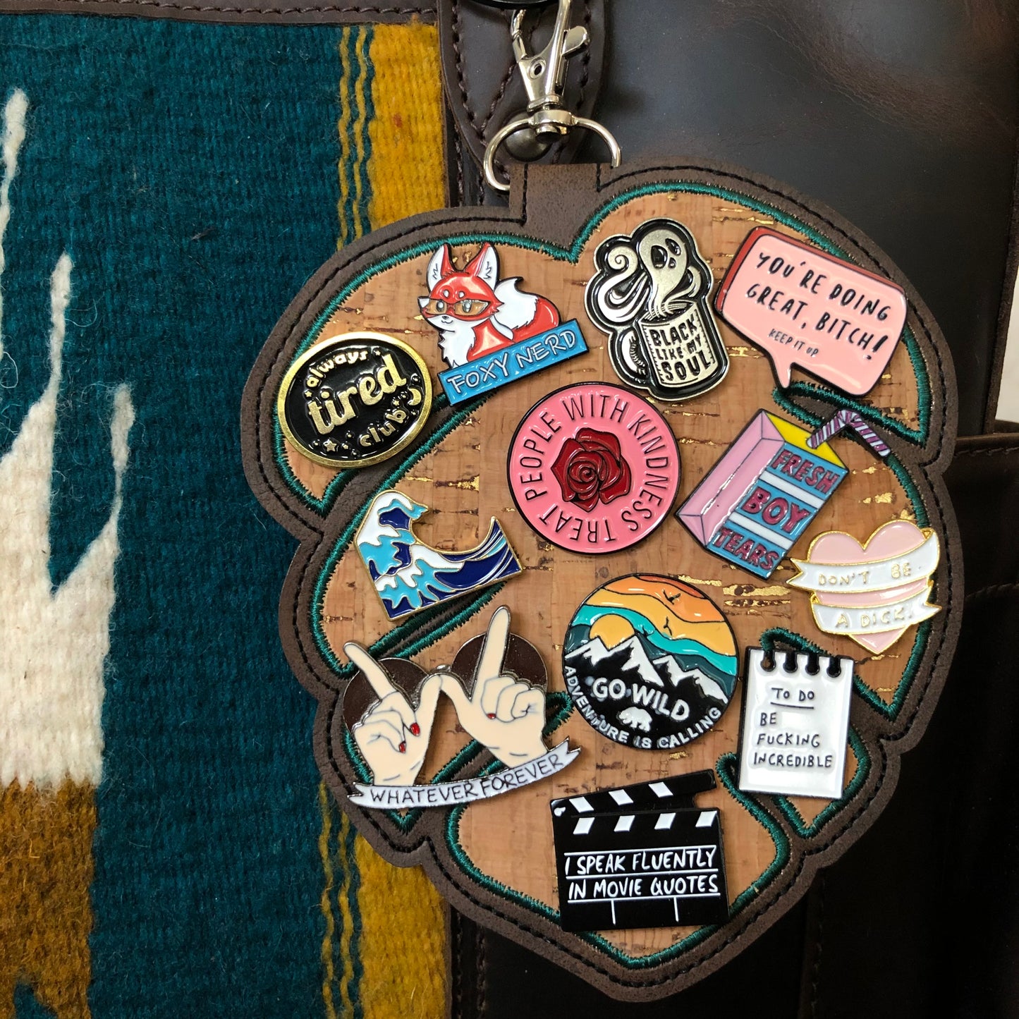 PinLeaf Portable Pin Display